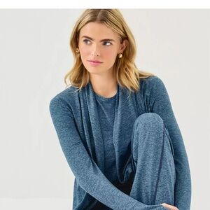 Lilly Pulitzer Blue Knit Top and Pants Set